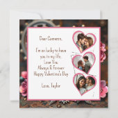 Steampunk-Valentinstag | Vorlage (Rückseite)