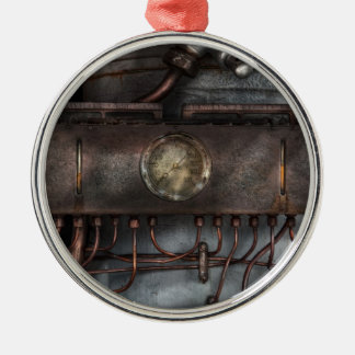 Steampunk - Verbindungen Silbernes Ornament