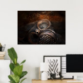 Steampunk - Verdammnis Poster (Heimbüro)