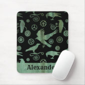 Steampunk Verdigris Gears und Crows Individuelle N Mousepad (Mit Mouse)