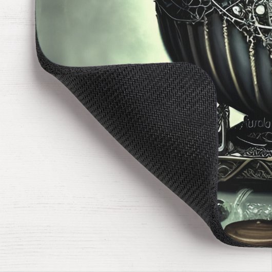 Steampunk-Verzierte Kauldron- und Magiegegenstände Mousepad (Ecke)