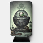 Steampunk-Verzierte Kauldron- und Magiegegenstände Selters Dosenkühler (Vorderseite)