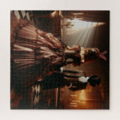Steampunk Victorian Fantasy Art Masquerade  Puzzle (Horizontal)