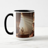Steampunk Victorian Fantasy Art Masquerade Tasse (Links)