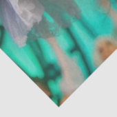 Steampunk Victorian Futuristic Green Dancer Seidenpapier (Ausschnitt)