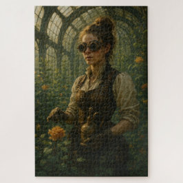 Steampunk-Victorian-Gärtner-Kunst Puzzle