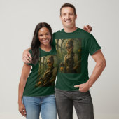 Steampunk-Victorian-Gärtner-Kunst T-Shirt (Unisex)