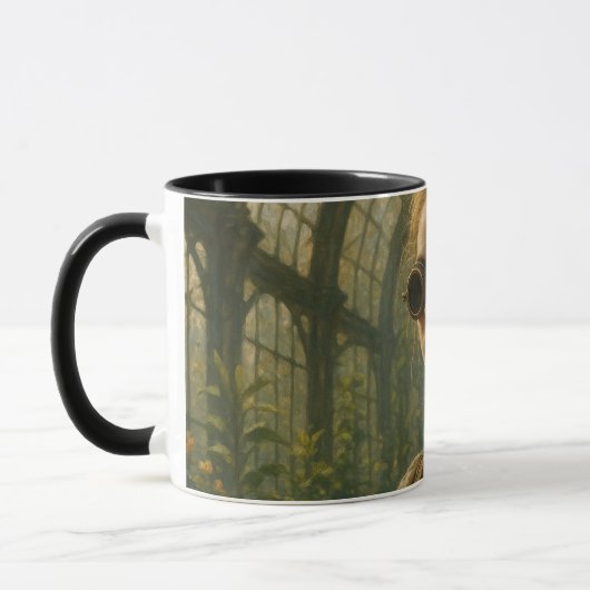 Steampunk-Victorian-Gärtner-Kunst Tasse (Links)
