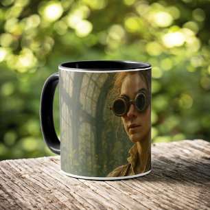 Steampunk-Victorian-Gärtner-Kunst Tasse