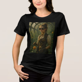 Steampunk-Victorian-Gärtner-Kunst Tri-Blend Shirt
