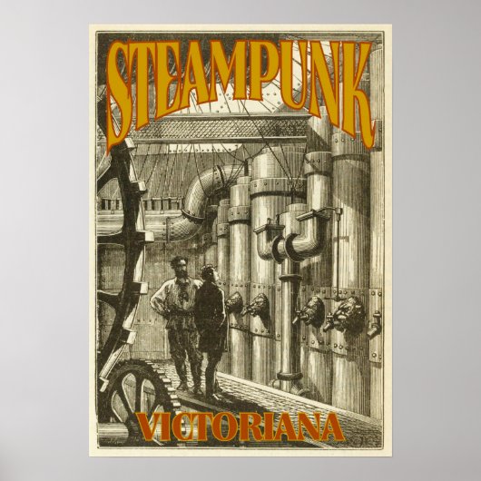 Steampunk Victoriana Poster (Vorne)