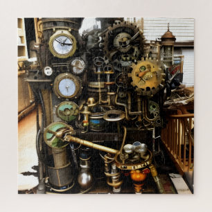 Steampunk Viel Glück Generator Puzzle