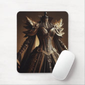 Steampunk Viktorianisch Black and Gold Empress Gow Mousepad (Mit Mouse)