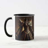 Steampunk Viktorianisch Black and Gold Empress Gow Tasse (Links)