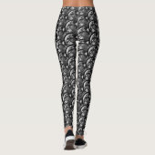 Steampunk Viktorianisch Cat Leggings (Rückseite)