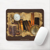 Steampunk Viktorianisch Collage Mousepad Art (Mit Mouse)