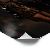 Steampunk Viktorianisch Cosplay Top Hat Gears Poster (Ecke)