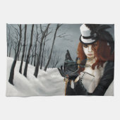 Steampunk Viktorianisch Dragonfly Handtuch (Horizontal)