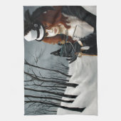 Steampunk Viktorianisch Dragonfly Handtuch (Vertikal)