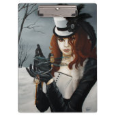 Steampunk Viktorianisch Dragonfly Klemmbrett (Vorderseite)