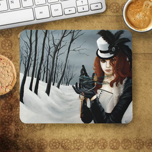 Steampunk Viktorianisch Dragonfly Mousepad