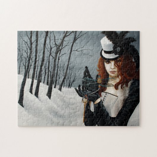 Steampunk Viktorianisch Dragonfly Puzzle (Horizontal)