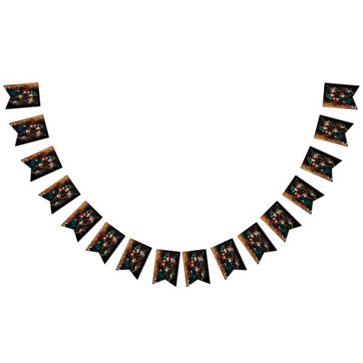 Steampunk Viktorianisch Elegance Wedding Wimpelkette (Alle)