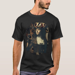 Steampunk Viktorianisch Fantasy Gothic T-Shirt