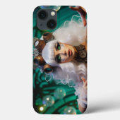 Steampunk Viktorianisch Futuristic Green Dancer Case-Mate iPhone Hülle (Rückseite)