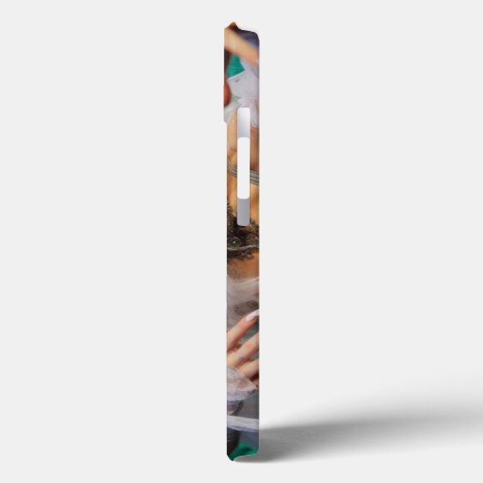 Steampunk Viktorianisch Futuristic Green Dancer Case-Mate iPhone Hülle (Rückseite / Links)