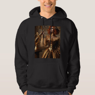 Steampunk Viktorianisch Gold Astronomin Hoodie