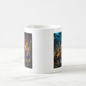 Steampunk Viktorianisch Gothic Scientists Labrador Kaffeetasse (Mittel)