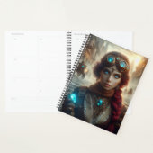 Steampunk Viktorianisch Industrial Lady Adventures Planer (Anzeige)