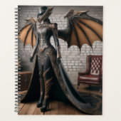 Steampunk Viktorianisch Industrial Lady Dragon Rid Planer (Vorderseite)