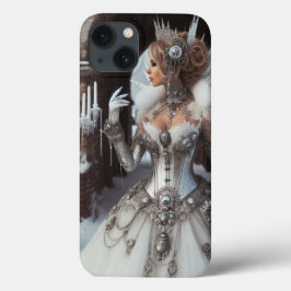 Steampunk Viktorianisch Industrial Winter Ice Quee Case-Mate iPhone Hülle