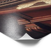 Steampunk Viktorianisch Music Snow Globe Performer Fotodruck (Ecke)