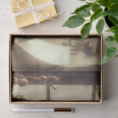 Steampunk Viktorianisch Music Snow Globe Performer Seidenpapier (Geschenk)