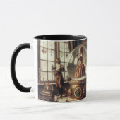 Steampunk Viktorianisch Music Snow Globe Performer Tasse (Links)