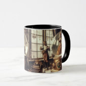 Steampunk Viktorianisch Music Snow Globe Performer Tasse (VorderseiteRechts)