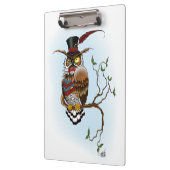 Steampunk Viktorianisch Owl Klemmbrett (Links)