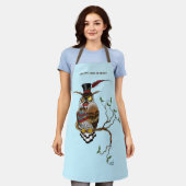 Steampunk Viktorianisch Owl Schürze (Getragen)