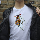 Steampunk Viktorianisch Owl T-Shirt