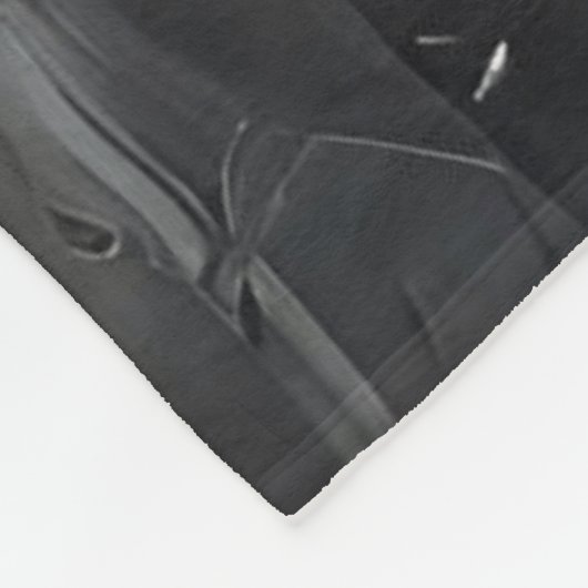 Steampunk Viktorianisch Skeleton Couple Fleecedecke (Ecke)