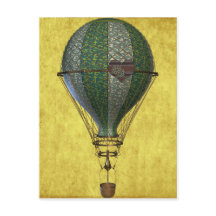 Steampunk viktorianischer Ballon