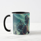Steampunk viktorianischer Fantasy-Winterbote Tasse (Links)
