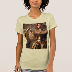 Steampunk viktorianischer Goldastronom T-Shirt
