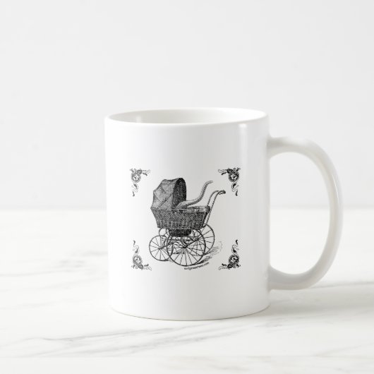 Steampunk viktorianisches Cthulhu Baby Kaffeetasse (Rechts)