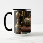Steampunk Vintag Books Tasse (Links)