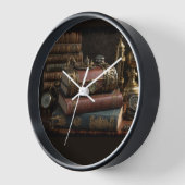 Steampunk Vintag Books Uhr (Winkel)