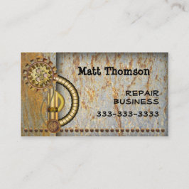 Steampunk Vintag Business Card Visitenkarte